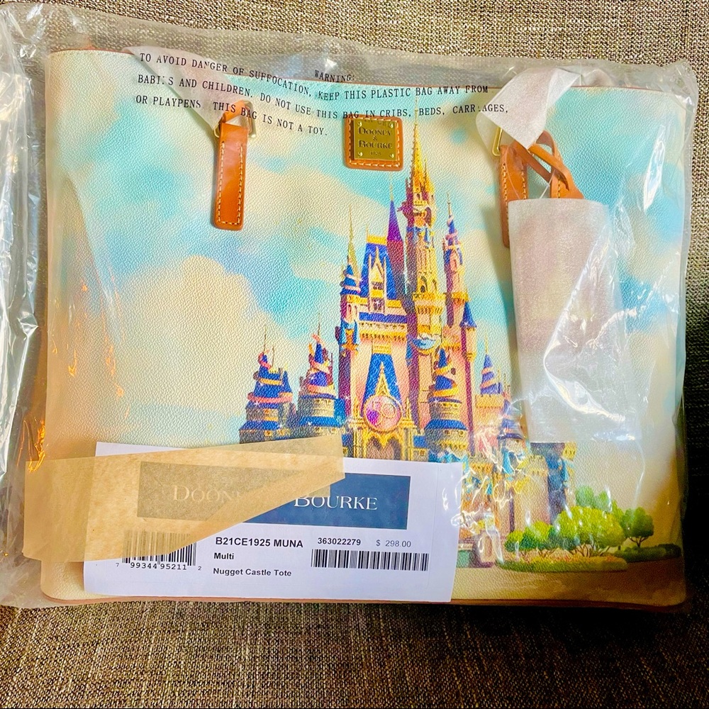 Disney Dooney & Bourke 50th Anniversary Castle Bag NWT